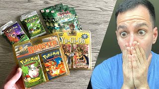 *MAN FINDS NEVER BEFORE SEEN POKEMON CARDS PACKS IN ATTIC!* Opening Them!