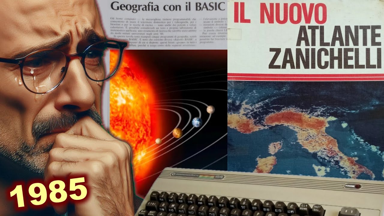 Il BASIC sul Nuovo Atlante Zanichelli / Commodore 64 - YouTube