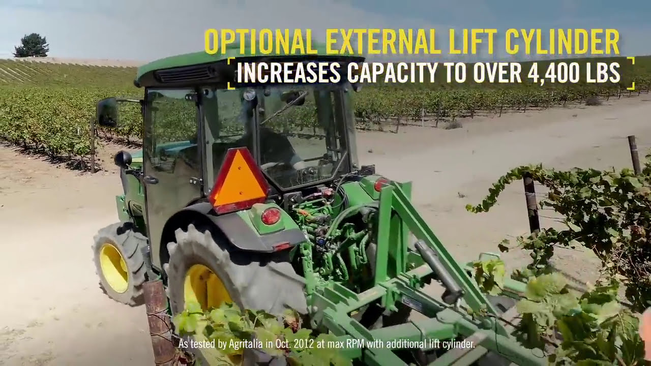 John Deere introduces tractors for orchards, vineyards - Fruit