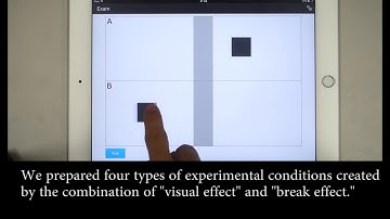 Enhancing the Pseudo-Haptic Effect on the Touch Panel using the Virtual String