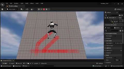 Unreal Engine 5 BOTW climbing system in C++: Demo 1