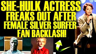 SHE-HULK ACTRESS FREAKS OUT AFTER FEMALE SILVER SURFER BACKLASH! WOKE FANTASTIC 4 & DISNEY DRAMA