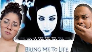 WIFE FIRST TIME HEARING EVANESCENCE - BRING ME TO LIFE | REACTION