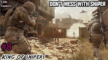 SNIPER KING HARDPOINT RUST TIPS & TRICKS || COD MOBILE GAMEPLAY || COD GAMERZ