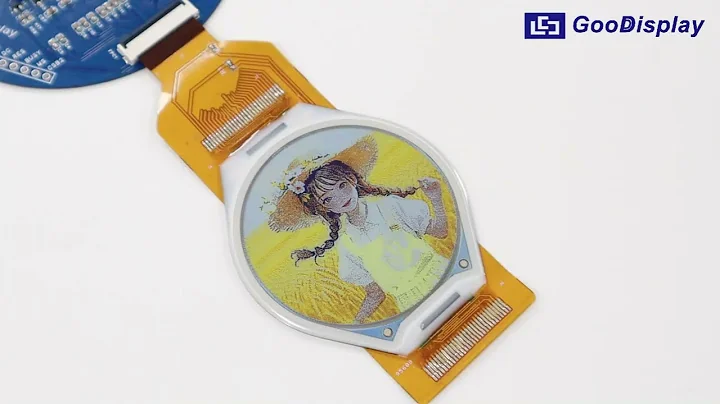 The Coolest Round Display You've Never Seen! E Ink Spectra 6 Review & Demo