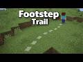 Footsteps Trail Mod for Minecrfat java | Forge + Fabric