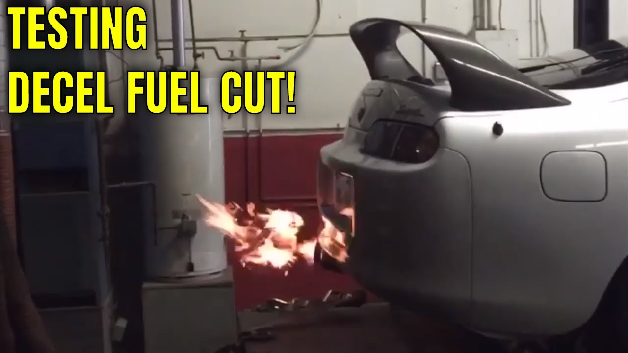 MKIV SUPRA DECEL FUEL CUT OFF YouTube