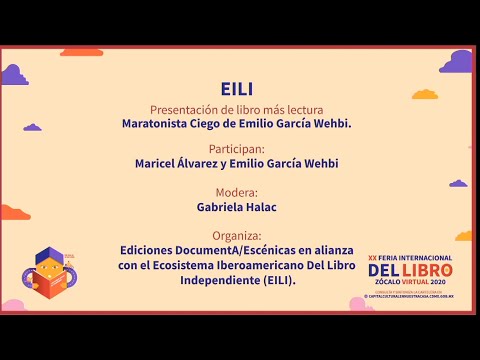 PRESENTACIÓN DE LIBROMaratonista ciego