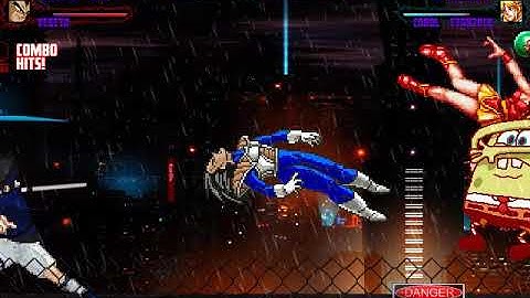 MUGEN Request: Sasuke & Vegeta Vs Spongebob & Carol Stanzack