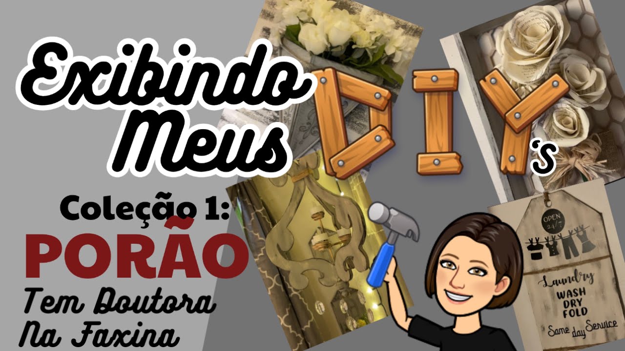 TOUR PELOS MEUS ARTESANATOS (COLEÇÃO #1: ARTESANATOS DO PORÃO)