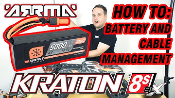 ARRMA KRATON 8S // Official How To Guide: Battery Installation & Cable Management