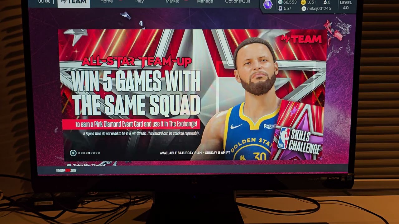 NBA  2K26  MYTEAM  EP73  祝大家馬年行大運,ALL-STAR 卡包 粉鑽篇  Cooper Flagg，Dylan Harper，楊翰森