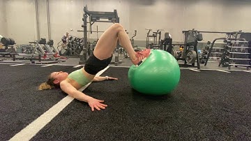 Stability Ball Hamstring Curls | Physique Development