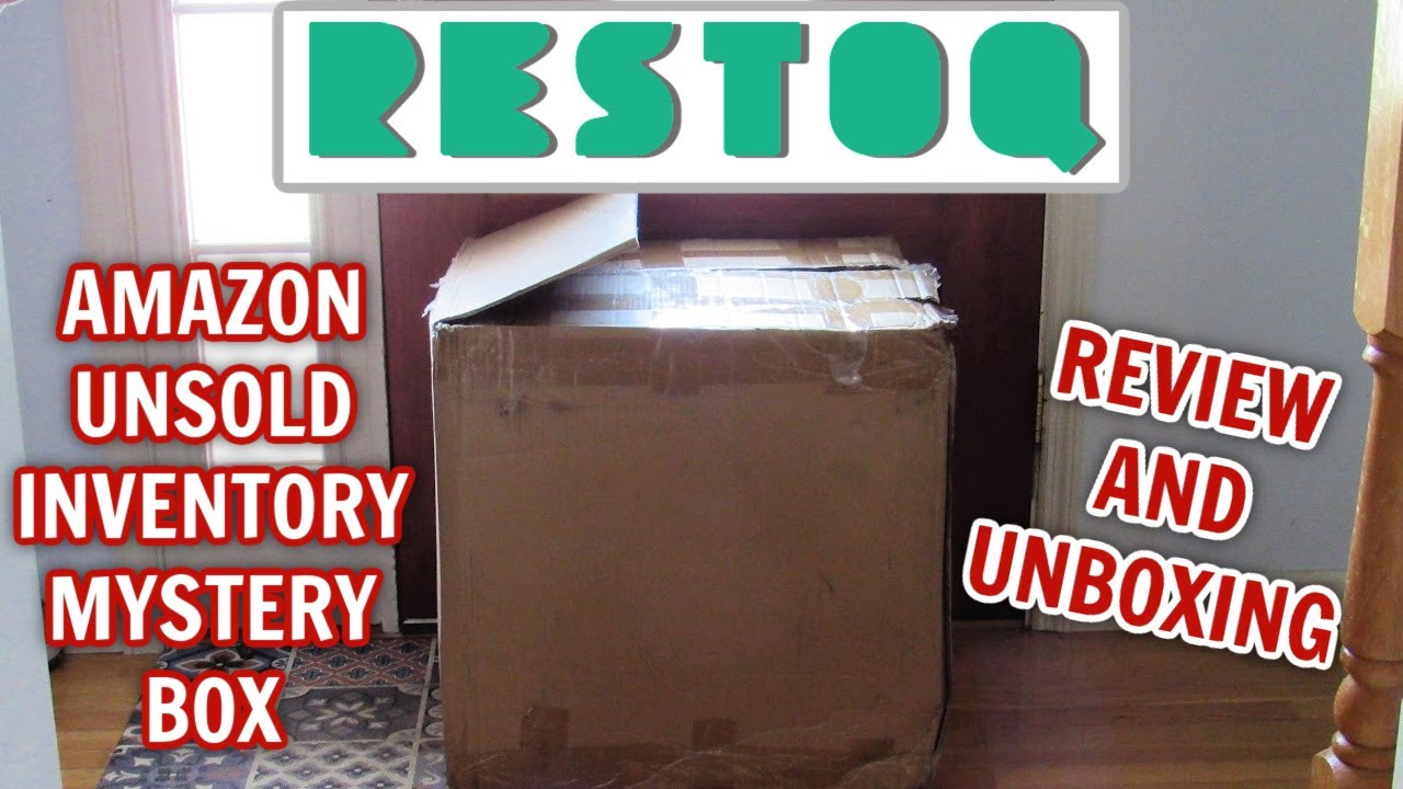 Unboxing the RESTOQ Amazon Unsold Inventory Mystery Box! Discount Code