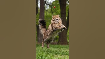 Sky High Leap The Incredible Jumping Cat #cat #funny #catlover