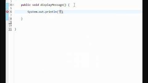 Java Programming Tutorial #5 - Introduction to Classes and Objects