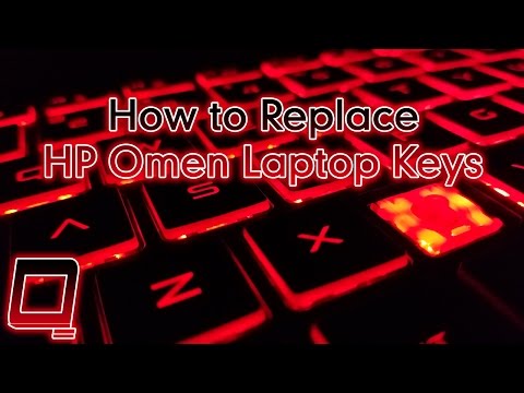 How to Replace HP OMEN Laptop Keys