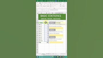 How to Calculate Mean, Median and Mode in Excel - AWESOME Guide