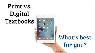 Digital vs. Printed Textbooks