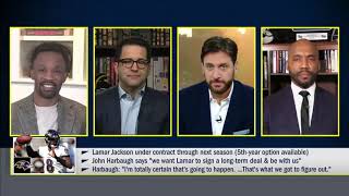 What is Lamar Jackson's contract worth compared to Patrick Mahomes and Deshaun Watson- - Get Up