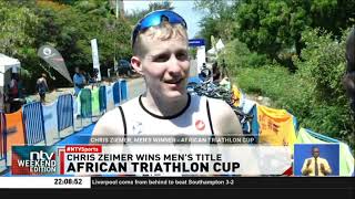 Chris Zeimer And Margot Garabedian Triumph At The 2024 African Triathlon Cup