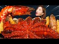 [Mukbang ASMR] 매콤한 대왕 문어🐙킹타이거 새우 짬뽕 먹방 Octopus🐙KingTigerShrimp🦐Seafood Jjanppong Eatingshow Ssoyoung