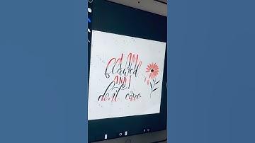 #calligraphy #lettering #asmr #procreate #digitalart #handlettering