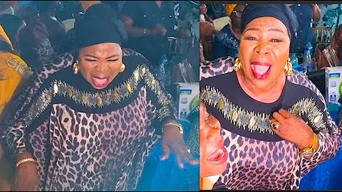 Toyin Tomato And Madam Saje Rock The Dance Floor At Mc Oluomo's Birthday & Sanwo-olu & Tinubu Party