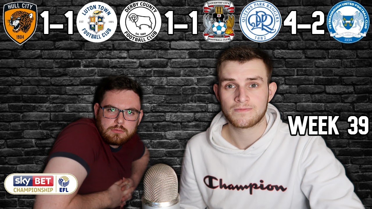 CHAMPIONSHIP PREDICTIONS WEEK 39