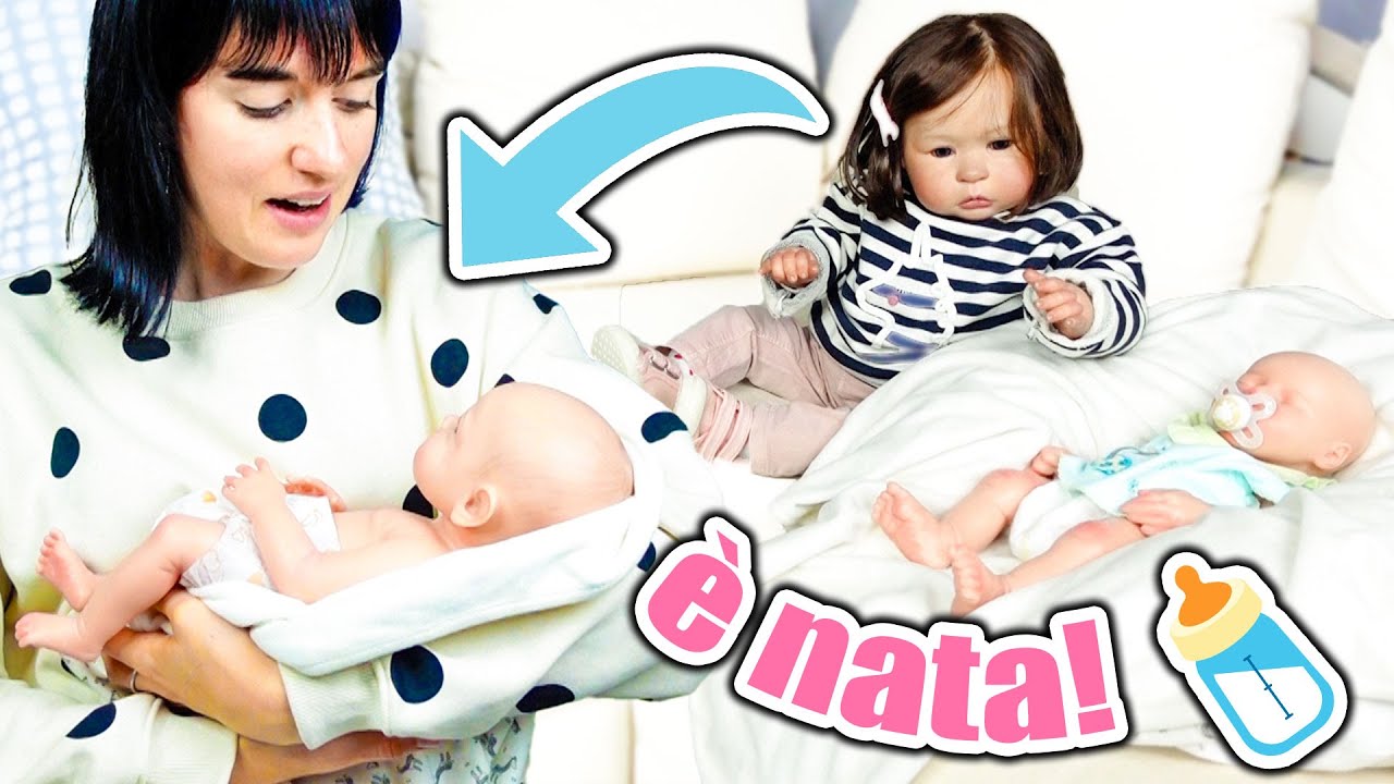 È NATA! Nuova REBORN in SILICONE! La gemellina di Bella 🩷