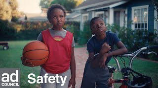 Hoop Child Car Safety Ad Council