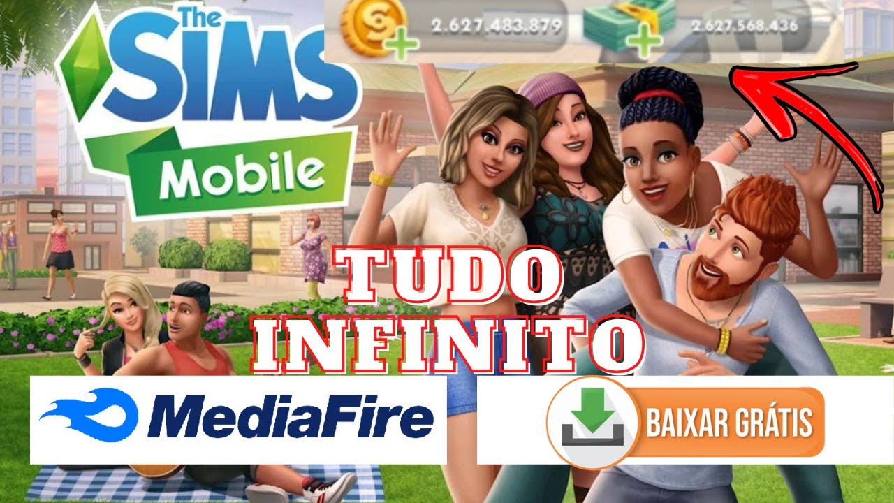 Como baixar THE SIMS MOBILE DINHEIRO INFINITO💲 