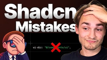 3 Big Mistakes When Using Shadcn (and how to fix them...)