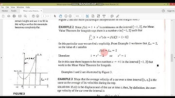 Mean value theorem of integral calculus//Calculus-I//M.Adnan Anwar