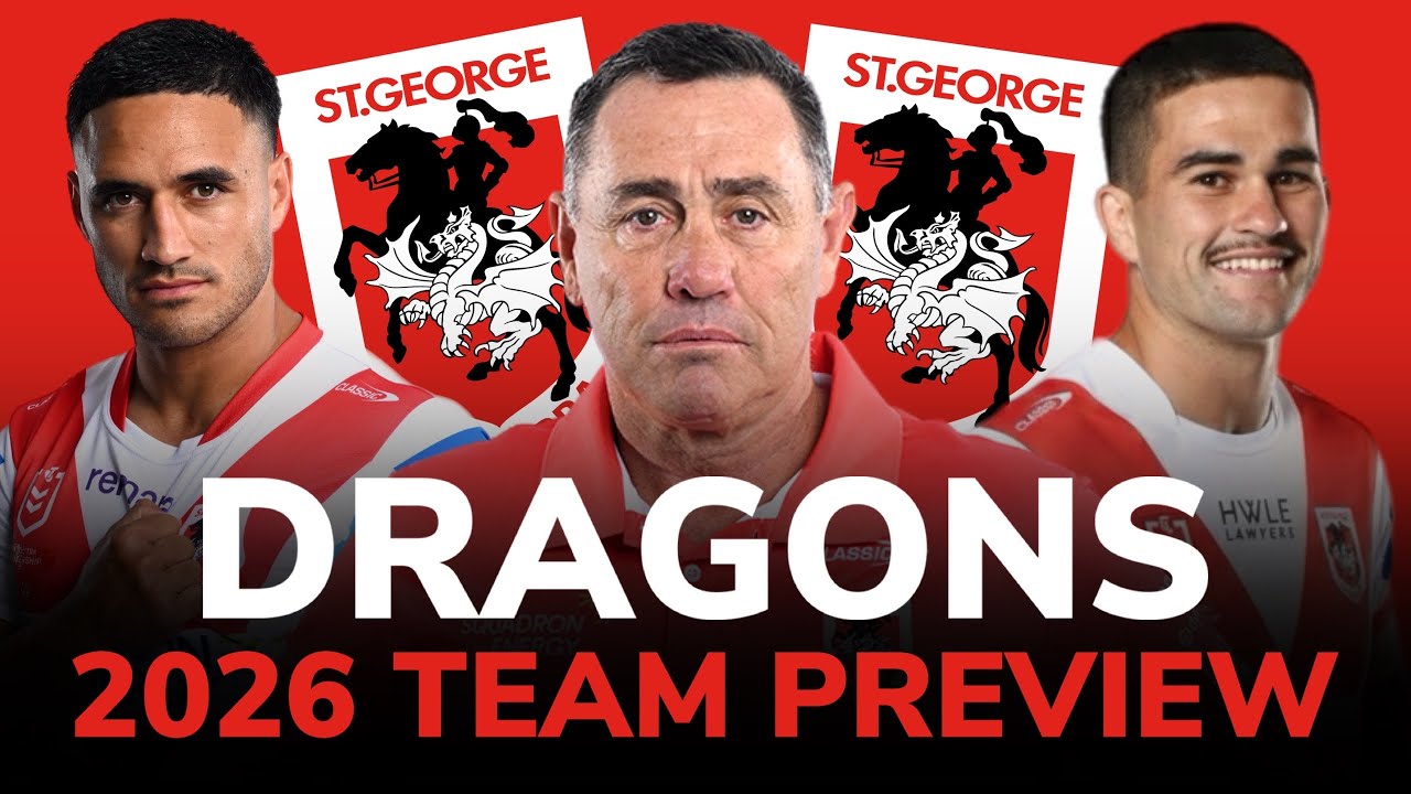 Dragons 2026 Team Preview New Halves Combo Unlocking The Attack Top 