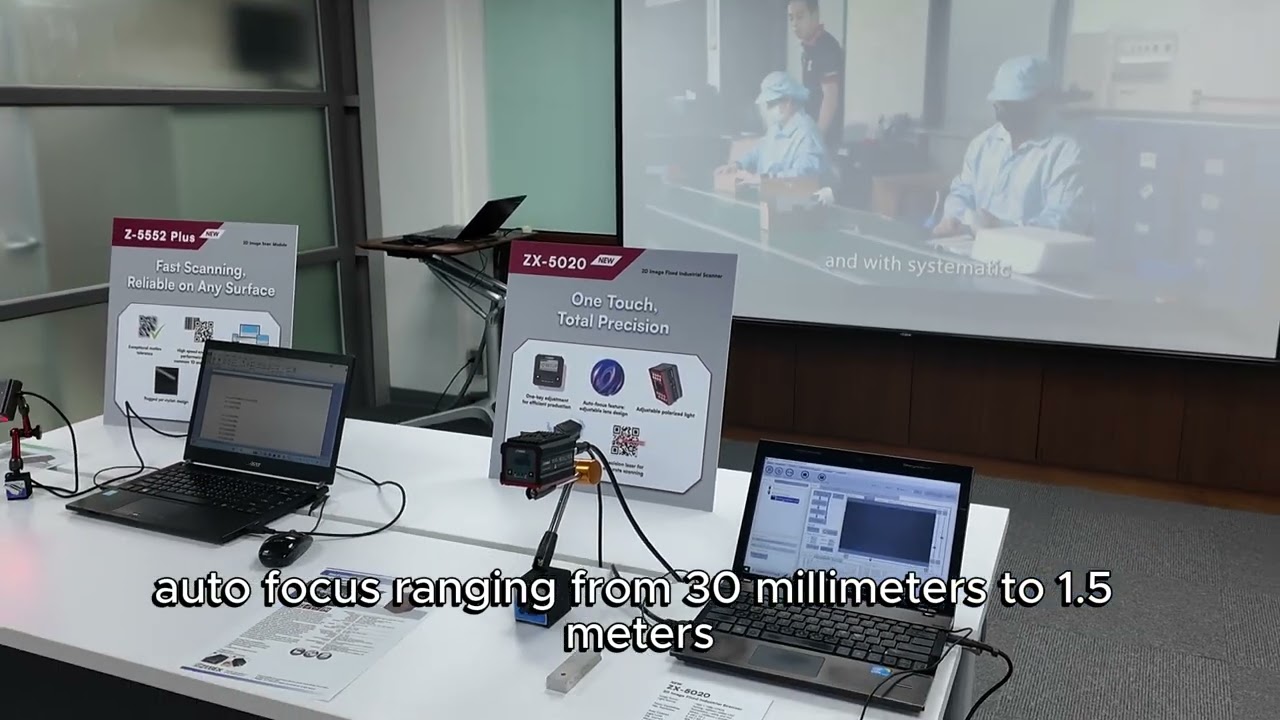 ZEBEX ZX-5020 Industrial grade scanner inrtoduction - YouTube