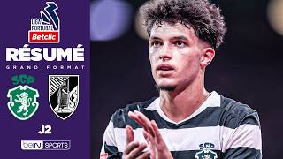 Résumé Le Sporting Remporte Un Thriller Contre Guimaraes La Remontada Nétait Pas Loin
