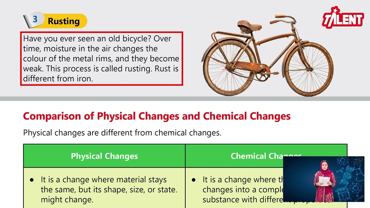 Talent Science 5|Unit 4|Formation of New Material