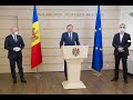 Declarații de presă ale deputaților Andrian Candu, Vladimir Cebotari și Sîrbu Sergiu, PRO MOLDOVA