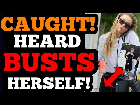 BUSTED! Amber Heard CAUGHT WITHOUT CRUTCHES weeks after "INJURY?!" AND while TARGETING Jason Momoa!