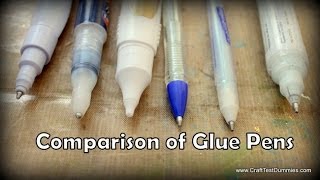 Comparison of Glue Pens