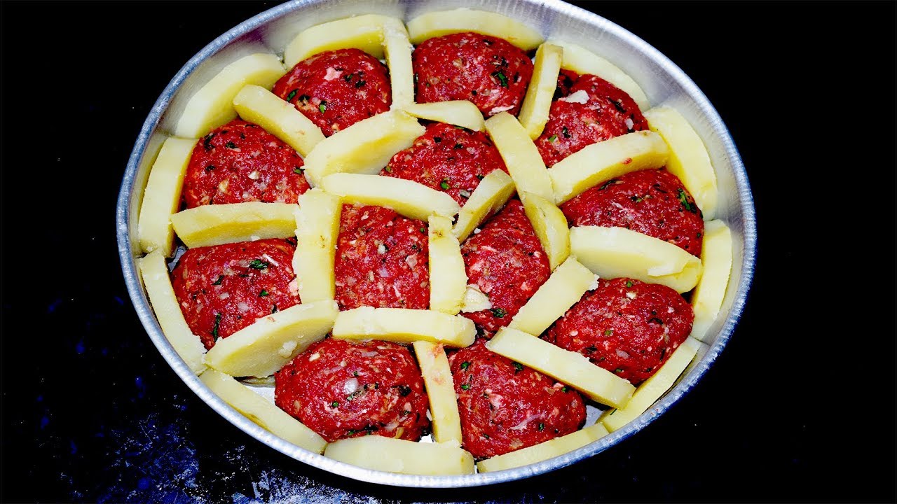 COMO FAZER BATATAS GRATINADAS COM ALMÔNDEGAS