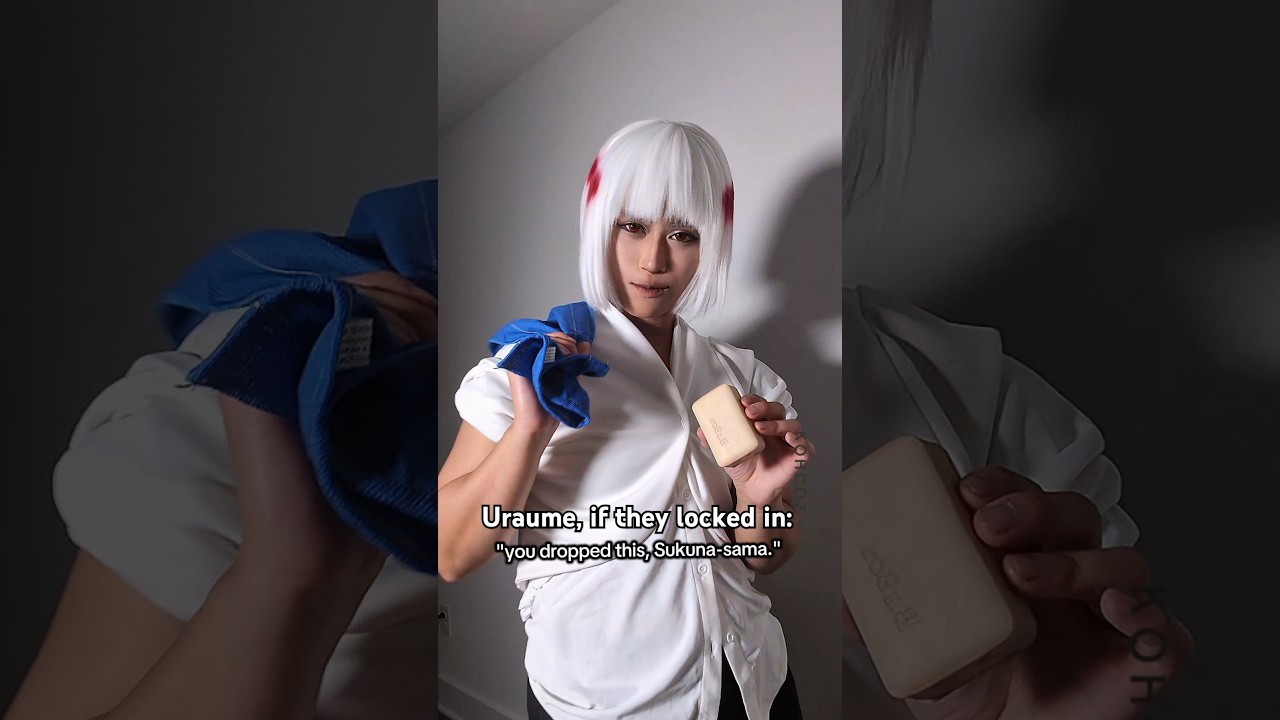 jk i love uraume😳 #uraume #sukuna #jjk #cosplay #jujutsukaisen #gym #arms #workout #uraumecosplay