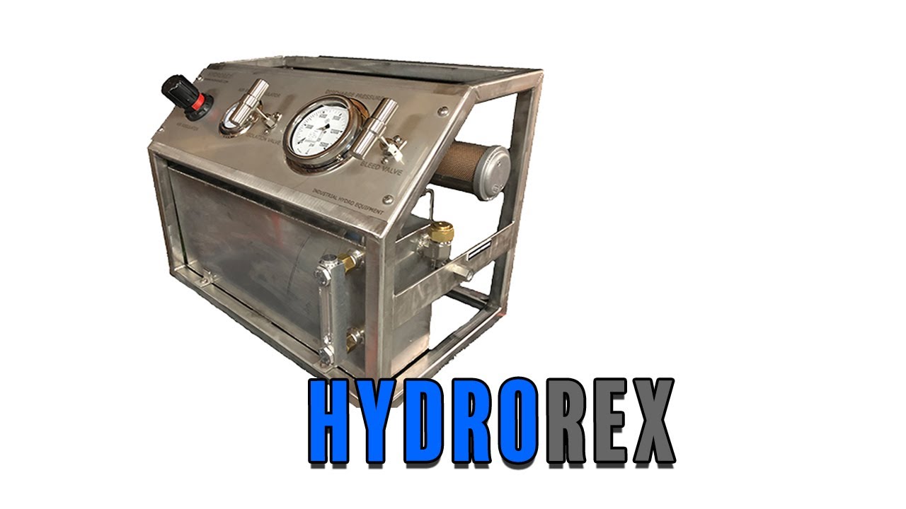 Air Driven Liquid Pump Air operated Hydrostatic Test Pump YouTube