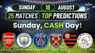 Today's Matches Predictions ⚽| Arsenal, Man City, PSG, EFL Championship & La Liga💰🔥