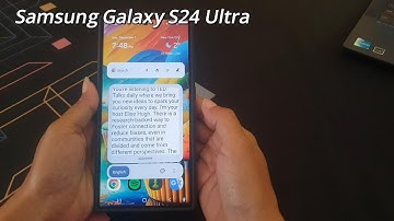 How to adjust the text opacity level used for captions on Samsung Galaxy S24 Ultra