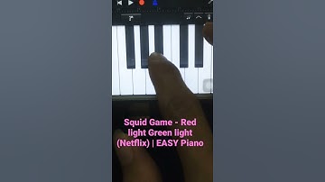 Squid Game - Red light Green light (Netflix) | EASY Piano Easy by khonew