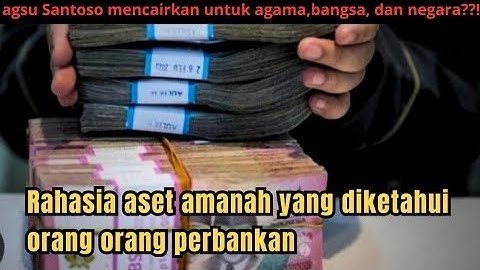 Rahasia aset amanah yang diketahui orang orang perbankan
