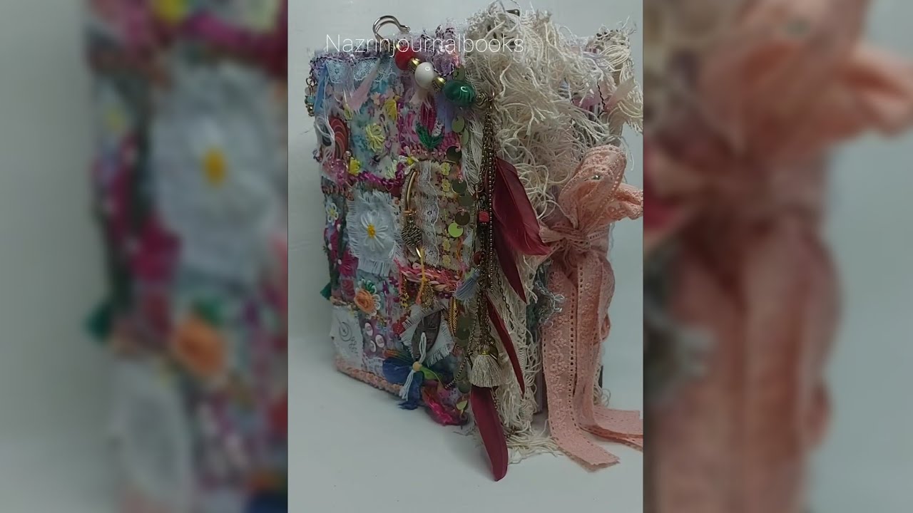 Aires de libertad journal in Bohemian Style from the Stamperia scrapbook paper collection  