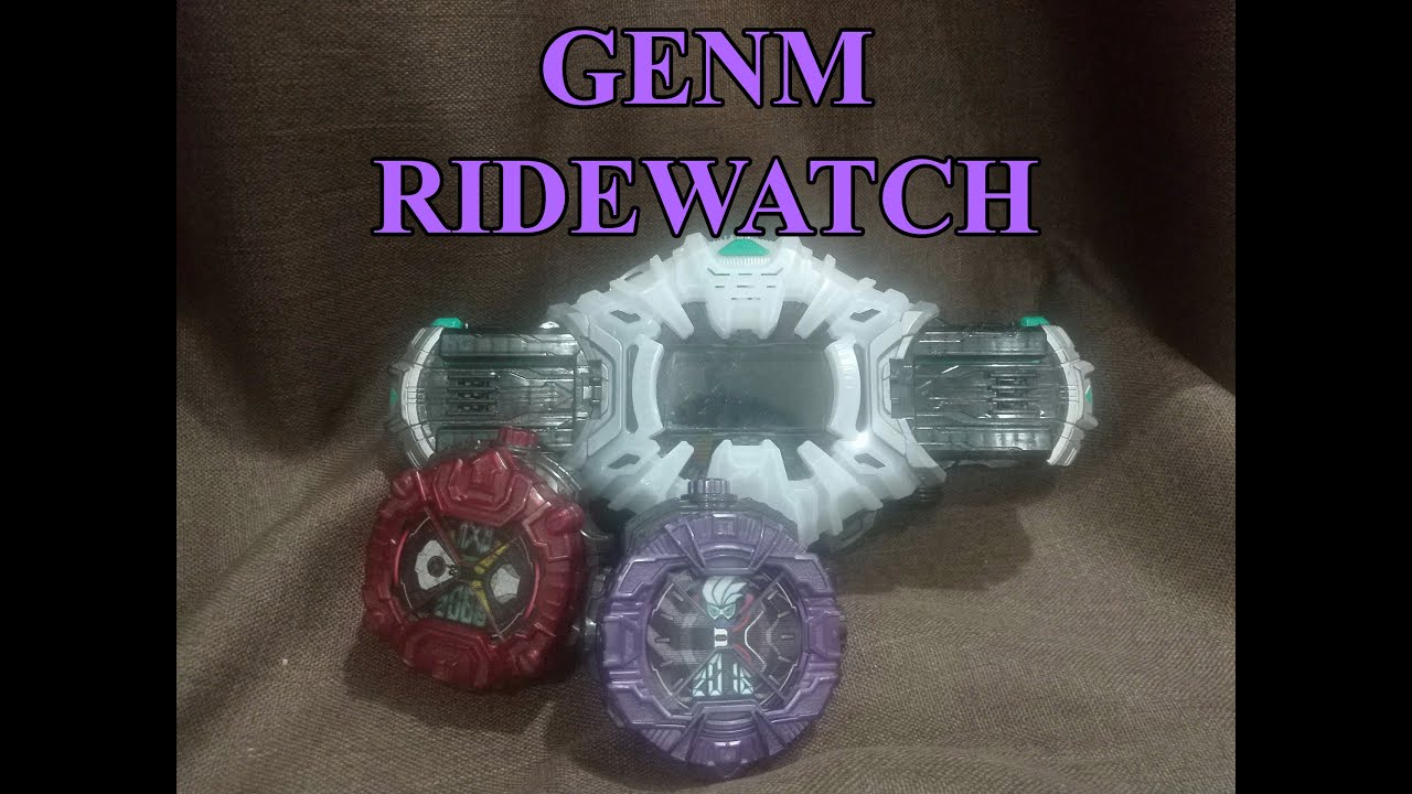 GENM RIDEWATCH [KAMEN RIDER GEIZ GENM ARMOR] - YouTube